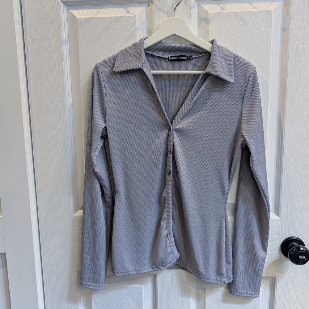 PrettyLittleThing Button-Down Shirt